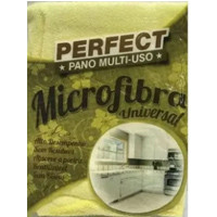 PANO DE MICROFIBRA 40X40 -- Cor : Amarelo , Marca : Perfect 
