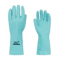 LUVA NITRILA C/FORRO 33CM -- tamanho : G , Marca : Volk 