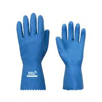 LUVA VERNIZ SILVER STANDART AZUL