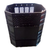 CAIXA VAZADA 70L -- Cor : Marrom , Marca : Novel 