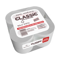 PAPEL HIGIENICO ROLÃO 9X300 C/8 ROLOS CLASSIC