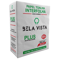 PAPEL TOALHA INTERFOLHA PLUS C/1000 FOLHAS