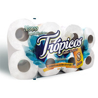 PAPEL TOALHA BOBINA TROPICOS NEUTRO