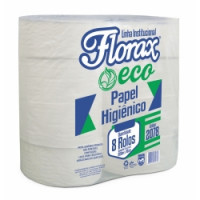 PAPEL HIGIENICO ROLAO ECO 10X500 C/8 ROLOS