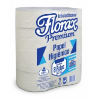 PAPEL HIGIENICO ROLAO PREMIUM 10X300 C/8 ROLOS