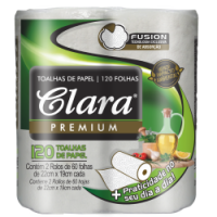 TOALHA DE COZINHA CLARA C/2 ROLOS