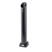 DISPENSADOR 1 TUBO ÁGUA -- Cor : Preto , Marca : Trilha 