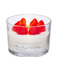 VELA AROMATICA FRUTAS 100G MORANGO