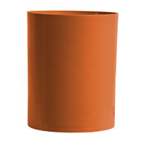 Cesto 14 lts sem adesivo -- Cor : Laranja , Marca : Bralimpia 