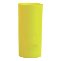 Cesto 23 lts sem adesivo -- Cor : Amarelo , Marca : Bralimpia 