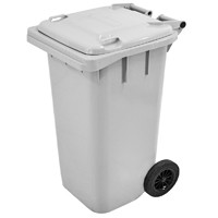 Conteiner 240 lts -- Cor : Branco , Marca : Bralimpia 