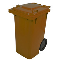 Conteiner 240 lts -- Cor : Marrom , Marca : Bralimpia 