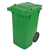 Conteiner 240 lts -- Cor : Verde , Marca : Bralimpia 