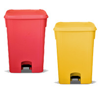 Lixeira com pedal 100 lts