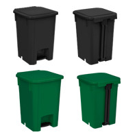 Lixeira com pedal 15 lts