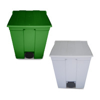 Lixeira com pedal 60 lts