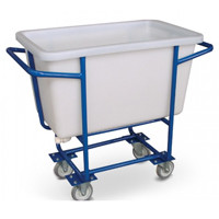 Carro Cuba com estrutura sem tampa -- litros : 430lts , Cor : Branco 